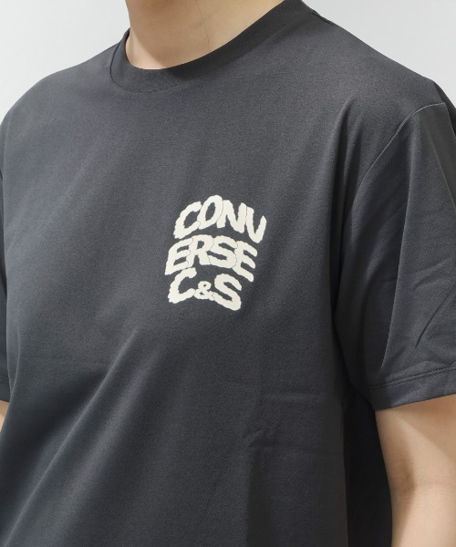 CONVERSE（コンバース）の「【別注】コンバース  AP EM FIREWORKS TEE L 半袖Tシャツ 限定コラボ（Tシャツ/カットソー・レディース・オフホワイト/ダークグレー・S/M/L）」の8枚目の写真