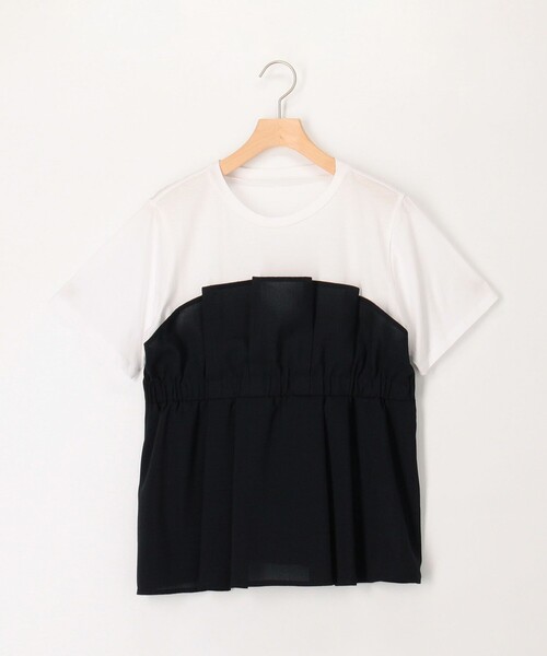 MICO COULIER（ミコクリエ）の「《接触冷感》サスティナクールブッチャーセットアップ（シャツ/ブラウス・レディース・カーキ/ネイビー・38）」の3枚目の写真