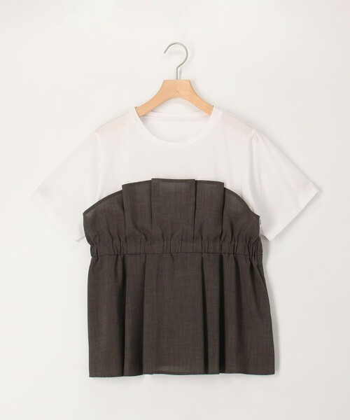 MICO COULIER（ミコクリエ）の「《接触冷感》サスティナクールブッチャーセットアップ（シャツ/ブラウス・レディース・カーキ/ネイビー・38）」の9枚目の写真