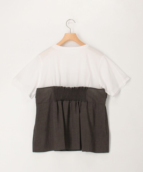 MICO COULIER（ミコクリエ）の「《接触冷感》サスティナクールブッチャーセットアップ（シャツ/ブラウス・レディース・カーキ/ネイビー・38）」の15枚目の写真