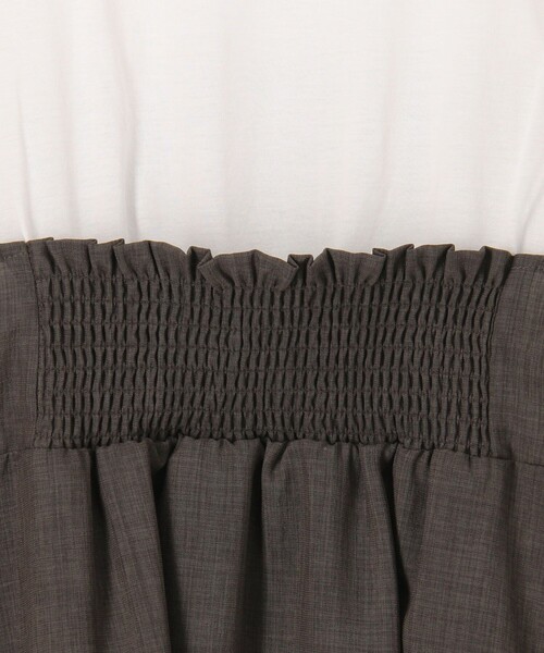 MICO COULIER（ミコクリエ）の「《接触冷感》サスティナクールブッチャーセットアップ（シャツ/ブラウス・レディース・カーキ/ネイビー・38）」の17枚目の写真