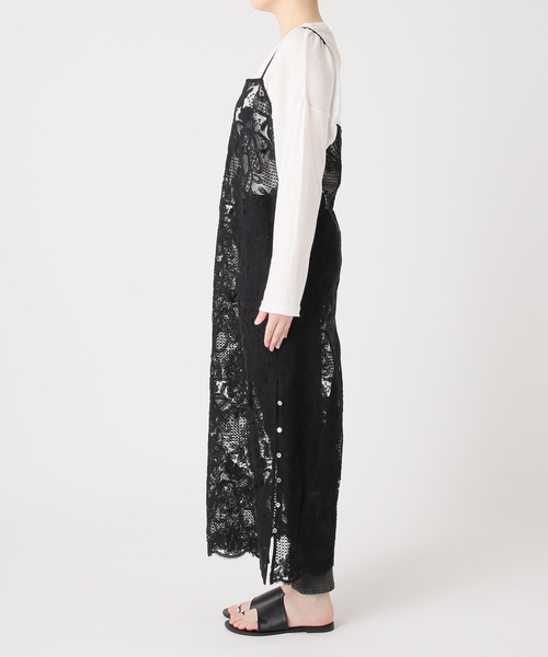 JOURNAL STANDARD relume（ジャーナルスタンダード　レリューム）の「［26SS新作］スカラレースキャミワンピース（ワンピース・レディース・ブラック/アイボリー・FREE）」の16枚目の写真