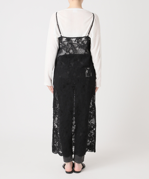 JOURNAL STANDARD relume（ジャーナルスタンダード　レリューム）の「［26SS新作］スカラレースキャミワンピース（ワンピース・レディース・ブラック/アイボリー・FREE）」の17枚目の写真