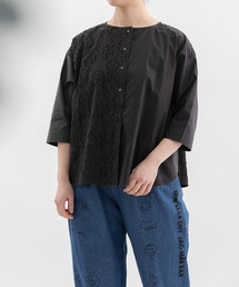 ☆新品☆nop de nod 5分袖ブラウス 公式通販】nop de nod（ノップドゥノッド）のブラウス|クーオンライン