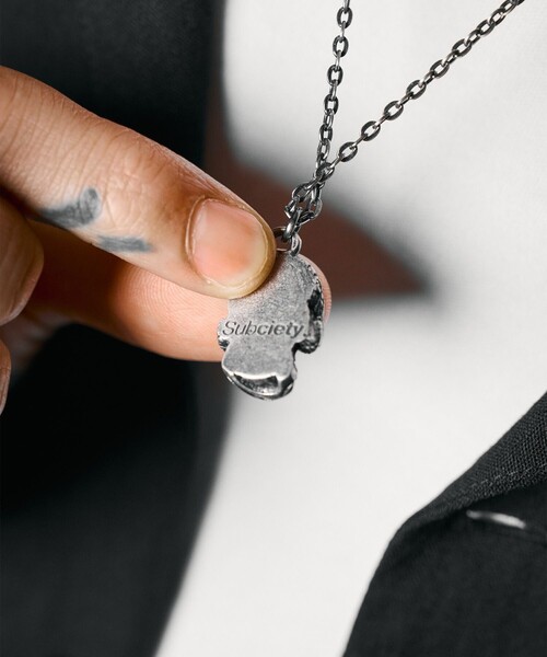 Subciety(サブサエティ)の「Metal necklace-mexican skull-(ネックレス・メンズ・アンティークゴールド/アンティークシルバー・FREE)」の14枚目の写真