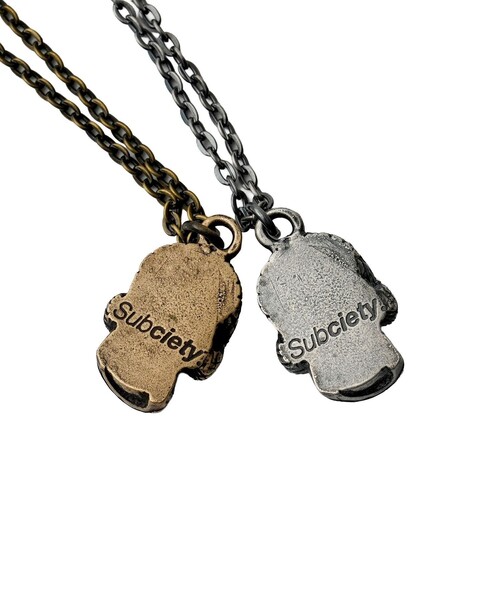 Subciety(サブサエティ)の「Metal necklace-mexican skull-(ネックレス・メンズ・アンティークゴールド/アンティークシルバー・FREE)」の18枚目の写真