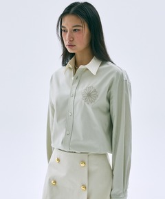 シャツ/ブラウス(長袖/七分) soduk ribbon everywhere shirt / white ribbon everywhere shirt（シャツ/ブラウス）｜soduk（スドーク）の