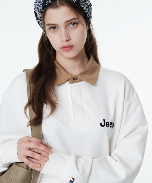 JEEP（ジープ）の「ラグビー スウェット (JP5TSU824OW)（ポロシャツ・レディース・その他・SMALL/MEDIUM/LARGE/X-LARGE）」の5枚目の写真