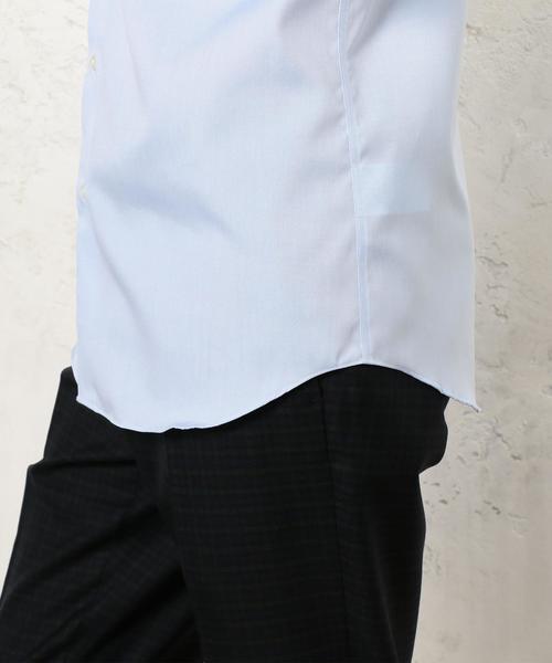 green label relaxing（グリーンレーベルリラクシング）の「SLIM E/IRON PIN/OX SBD シャツ（シャツ/ブラウス・メンズ・ホワイト/ライトブルー・43cm/38cm/42cm/41cm/37cm/39cm/40cm）」の3枚目の写真