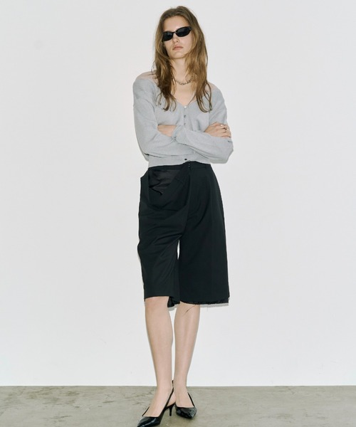 JOSE MOON(ジョゼムーン)の「DRAPE HALF PANTS/ドレープハーフパンツ(その他パンツ・レディース・ブラック・38/36)」の14枚目の写真