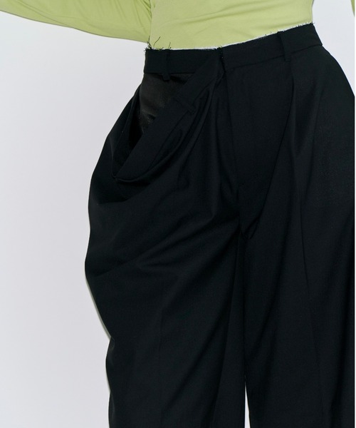 JOSE MOON(ジョゼムーン)の「DRAPE HALF PANTS/ドレープハーフパンツ(その他パンツ・レディース・ブラック・38/36)」の10枚目の写真