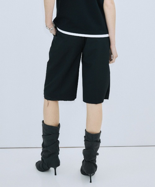 JOSE MOON(ジョゼムーン)の「DRAPE HALF PANTS/ドレープハーフパンツ(その他パンツ・レディース・ブラック・38/36)」の19枚目の写真
