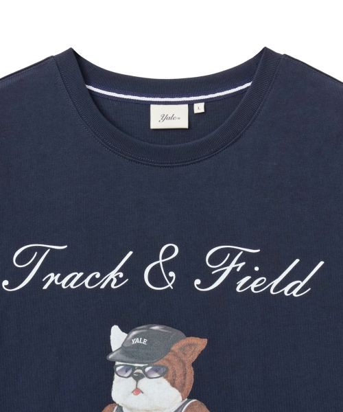 YALE(イェール)の「ランニングハンサムダンTシャツ_ネイビー(Tシャツ/カットソー・レディース・その他・SMALL/MEDIUM/LARGE/X-LARGE)」の3枚目の写真
