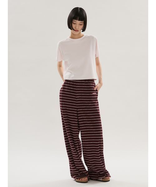 emmi(エミ)の「ソフトタッチクロップドTシャツ(Tシャツ/カットソー・レディース・ブラック/その他/ピンク・F)」の9枚目の写真
