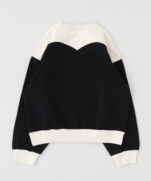 JOURNAL STANDARD(ジャーナルスタンダード)の「POINTER BRAND Crunk 2 Tones Crew(スウェット・メンズ・ブラック・MEDIUM/LARGE)」の2枚目の写真