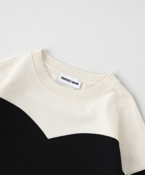 JOURNAL STANDARD(ジャーナルスタンダード)の「POINTER BRAND Crunk 2 Tones Crew(スウェット・メンズ・ブラック・MEDIUM/LARGE)」の3枚目の写真
