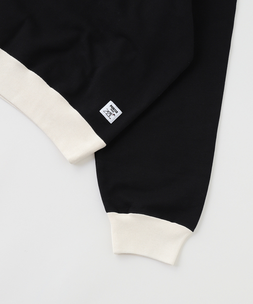 JOURNAL STANDARD(ジャーナルスタンダード)の「POINTER BRAND Crunk 2 Tones Crew(スウェット・メンズ・ブラック・MEDIUM/LARGE)」の4枚目の写真