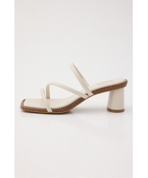 STACCATO(スタッカート)の「ナハラスクエアミュールサンダル(サンダル・レディース・ホワイト/ブラック・22.5cm/23cm/23.5cm/24cm)」の11枚目の写真