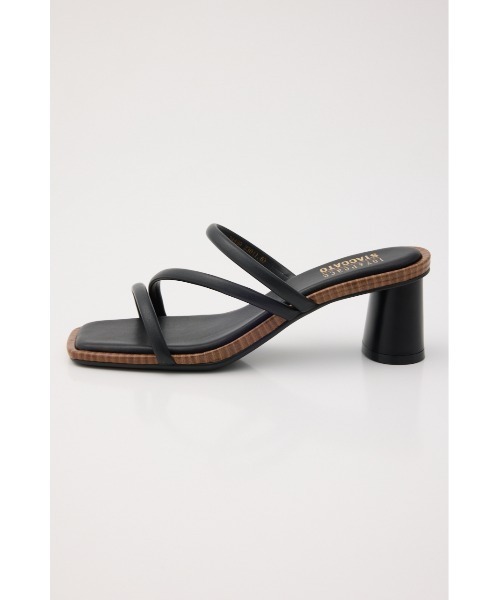 STACCATO(スタッカート)の「ナハラスクエアミュールサンダル(サンダル・レディース・ホワイト/ブラック・22.5cm/23cm/23.5cm/24cm)」の20枚目の写真
