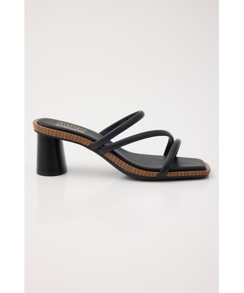 STACCATO(スタッカート)の「ナハラスクエアミュールサンダル(サンダル・レディース・ホワイト/ブラック・22.5cm/23cm/23.5cm/24cm)」の13枚目の写真