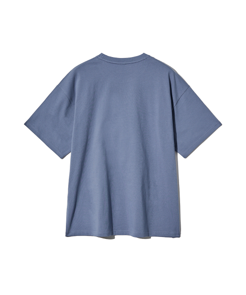 GAKKAI UNIONS（ガッカイユニオンズ）の「フラッシュカーブ 半袖Tシャツ デニムブルー（Tシャツ/カットソー・レディース・その他・MEDIUM/LARGE）」の3枚目の写真