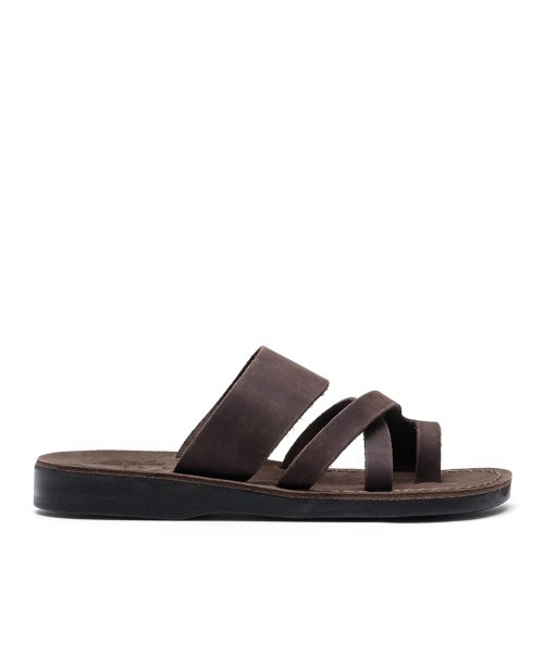 JERUSALEM SANDALS(エルサレム サンダル)の「8NN ザ グッド シェパード-ブラウン ヌバック(サンダル・レディース・ブラウン・24cm/24.5cm/25cm/26cm/27cm/28cm/22.5cm/23cm/23.5cm)」の4枚目の写真