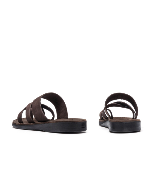 JERUSALEM SANDALS(エルサレム サンダル)の「8NN ザ グッド シェパード-ブラウン ヌバック(サンダル・レディース・ブラウン・24cm/24.5cm/25cm/26cm/27cm/28cm/22.5cm/23cm/23.5cm)」の6枚目の写真