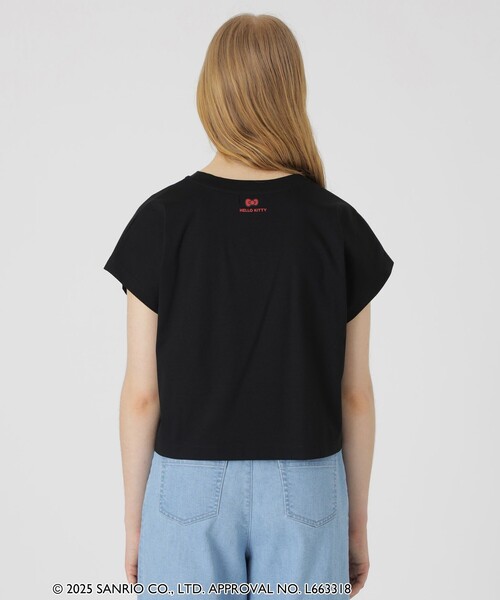 BLUE LABEL CRESTBRIDGE(ブルーレーベルクレストブリッジ)の「【ハローキティコラボ】ポケットTシャツ(Tシャツ/カットソー・レディース・ホワイト/ブラック・38)」の15枚目の写真