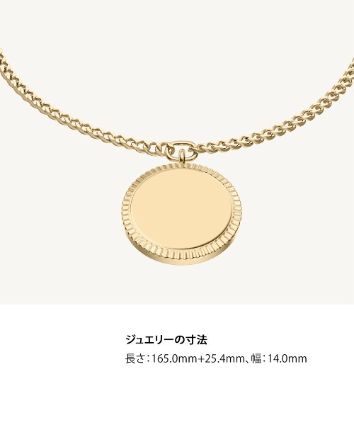 FOSSIL(フォッシル)の「フォッシル アクセサリー レディース ブレスレット ゴールド JF04979710(ブレスレット・レディース・ゴールド・FREE)」の9枚目の写真