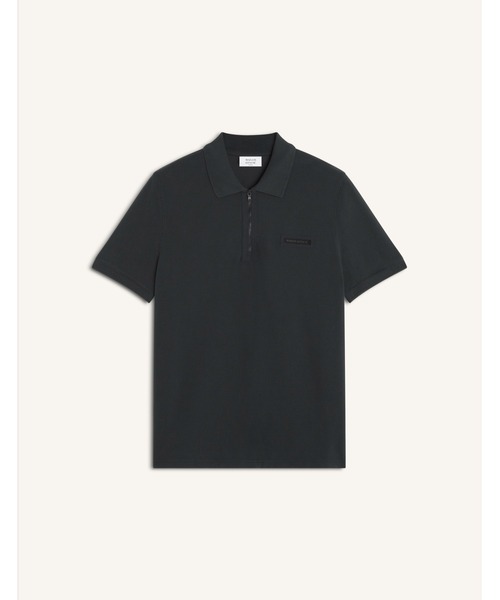 Maison Kitsune（メゾンキツネ）の「NYLON POCKET REGULAR POLO（ポロシャツ・メンズ・ブラック・L/M/S/XS）」の2枚目の写真
