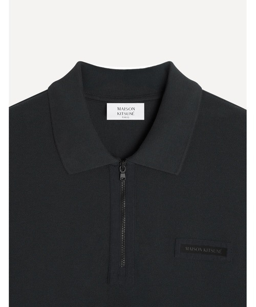 Maison Kitsune（メゾンキツネ）の「NYLON POCKET REGULAR POLO（ポロシャツ・メンズ・ブラック・L/M/S/XS）」の4枚目の写真