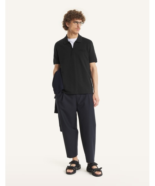 Maison Kitsune（メゾンキツネ）の「NYLON POCKET REGULAR POLO（ポロシャツ・メンズ・ブラック・L/M/S/XS）」の5枚目の写真