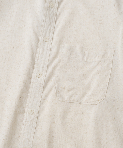 KNITTED(ニッティド)の「リネンクロップシャツ LINEN(シャツ/ブラウス・メンズ・その他・LARGE/MEDIUM/X-LARGE)」の4枚目の写真