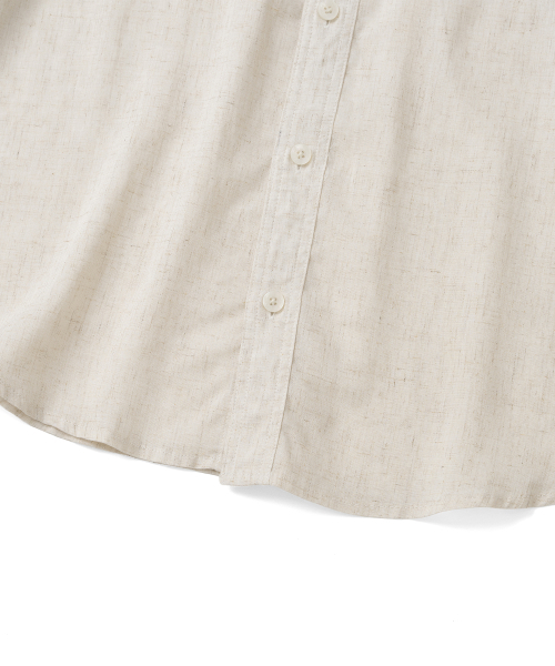 KNITTED(ニッティド)の「リネンクロップシャツ LINEN(シャツ/ブラウス・メンズ・その他・LARGE/MEDIUM/X-LARGE)」の5枚目の写真