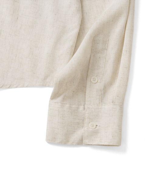 KNITTED(ニッティド)の「リネンクロップシャツ LINEN(シャツ/ブラウス・メンズ・その他・LARGE/MEDIUM/X-LARGE)」の7枚目の写真
