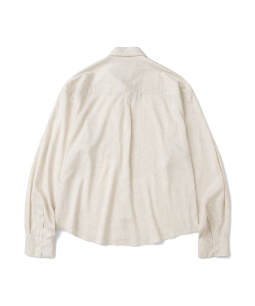 KNITTED(ニッティド)の「リネンクロップシャツ LINEN(シャツ/ブラウス・メンズ・その他・LARGE/MEDIUM/X-LARGE)」の9枚目の写真