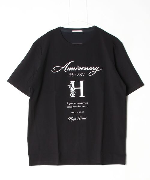 TORNADO MART(トルネードマート)の「HIGH STREET∴25thHロゴプリント半袖Tシャツ(Tシャツ/カットソー・メンズ・ホワイト/ブラック系・MEDIUM/LARGE/LL)」の14枚目の写真