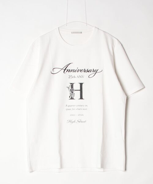 TORNADO MART(トルネードマート)の「HIGH STREET∴25thHロゴプリント半袖Tシャツ(Tシャツ/カットソー・メンズ・ホワイト/ブラック系・MEDIUM/LARGE/LL)」の15枚目の写真