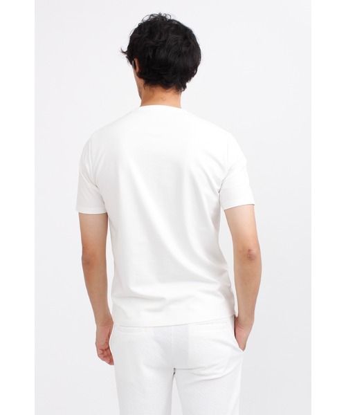 TORNADO MART(トルネードマート)の「HIGH STREET∴25thHロゴプリント半袖Tシャツ(Tシャツ/カットソー・メンズ・ホワイト/ブラック系・MEDIUM/LARGE/LL)」の9枚目の写真