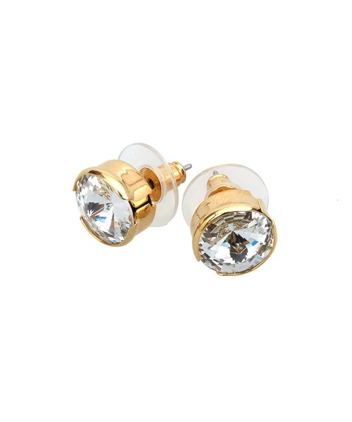 an meets zakka(アンミツザッカ)の「an meets zakka 大粒スワロフスキーピアス(ピアス(両耳用)・レディース・シルバー/ゴールド・ONESIZE)」の6枚目の写真