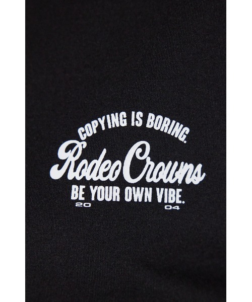 RODEO CROWNS WIDE BOWL(ロデオクラウンズワイドボウル)の「フェイクレイヤードロゴトップス(その他トップス・レディース・オレンジ/ブラック/カーキ/オフホワイト・FREE)」の18枚目の写真