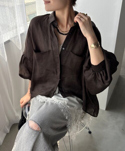 Lamida bubble pocket T‑shirt