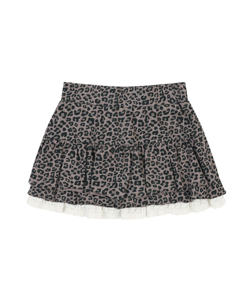ORDINARY HOLIDAY（オーディナリー ホリデー）の「TIERED MINI SKIRT [BROWN]（スカート・レディース・その他・FREE）」の4枚目の写真