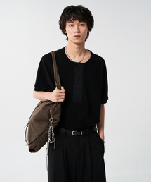 NOUN（ノウン）の「プラケットTシャツ(ブラック)（Tシャツ/カットソー）」
