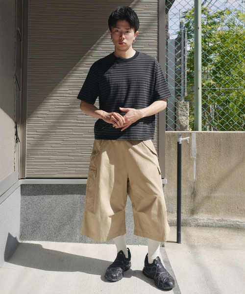 XERO（ゼロ）の「マルチカーゴオーバーコットンショーツ[ベージュ]（その他パンツ・レディース・その他・MEDIUM/LARGE）」の2枚目の写真
