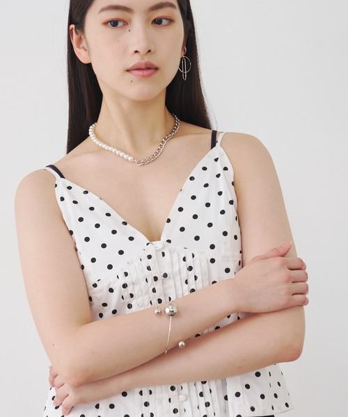 SOEMIN(ソミン)の「Space bangle/スペースバングル(バングル/リストバンド・レディース・シルバー・FREE)」の5枚目の写真