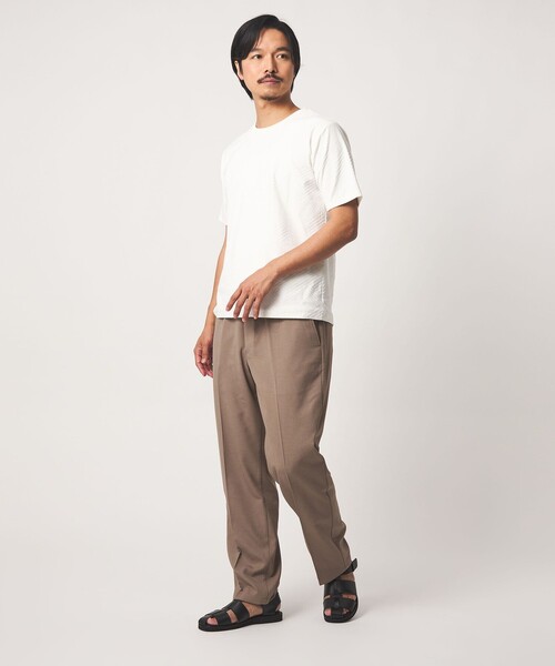A DAY IN THE LIFE UNITED ARROWS(アデイインザライフユナイテッドアローズ)の「ジオメトリー リラックス カットソー<A DAY IN THE LIFE>(Tシャツ/カットソー・メンズ・ホワイト/ライム/ダークグレー・L/M)」の7枚目の写真