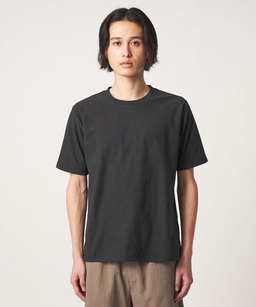 A DAY IN THE LIFE UNITED ARROWS(アデイインザライフユナイテッドアローズ)の「ジオメトリー リラックス カットソー<A DAY IN THE LIFE>(Tシャツ/カットソー・メンズ・ホワイト/ライム/ダークグレー・L/M)」の8枚目の写真