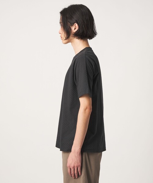 A DAY IN THE LIFE UNITED ARROWS(アデイインザライフユナイテッドアローズ)の「ジオメトリー リラックス カットソー<A DAY IN THE LIFE>(Tシャツ/カットソー・メンズ・ホワイト/ライム/ダークグレー・L/M)」の9枚目の写真