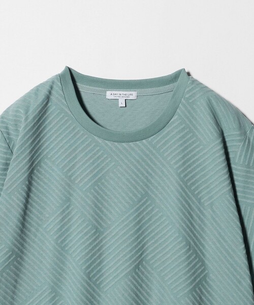 A DAY IN THE LIFE UNITED ARROWS(アデイインザライフユナイテッドアローズ)の「ジオメトリー リラックス カットソー<A DAY IN THE LIFE>(Tシャツ/カットソー・メンズ・ホワイト/ライム/ダークグレー・L/M)」の18枚目の写真